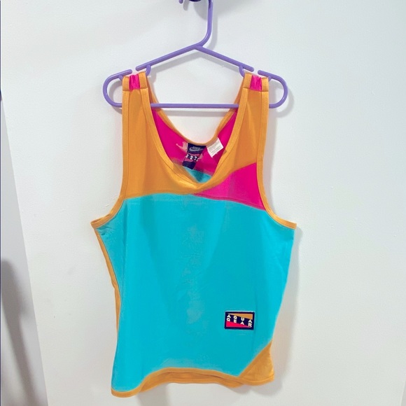 🚨VINTAGE ALERT🚨Nike🧡Tank Top💖Large (Kids)🎽 - Picture 2 of 5